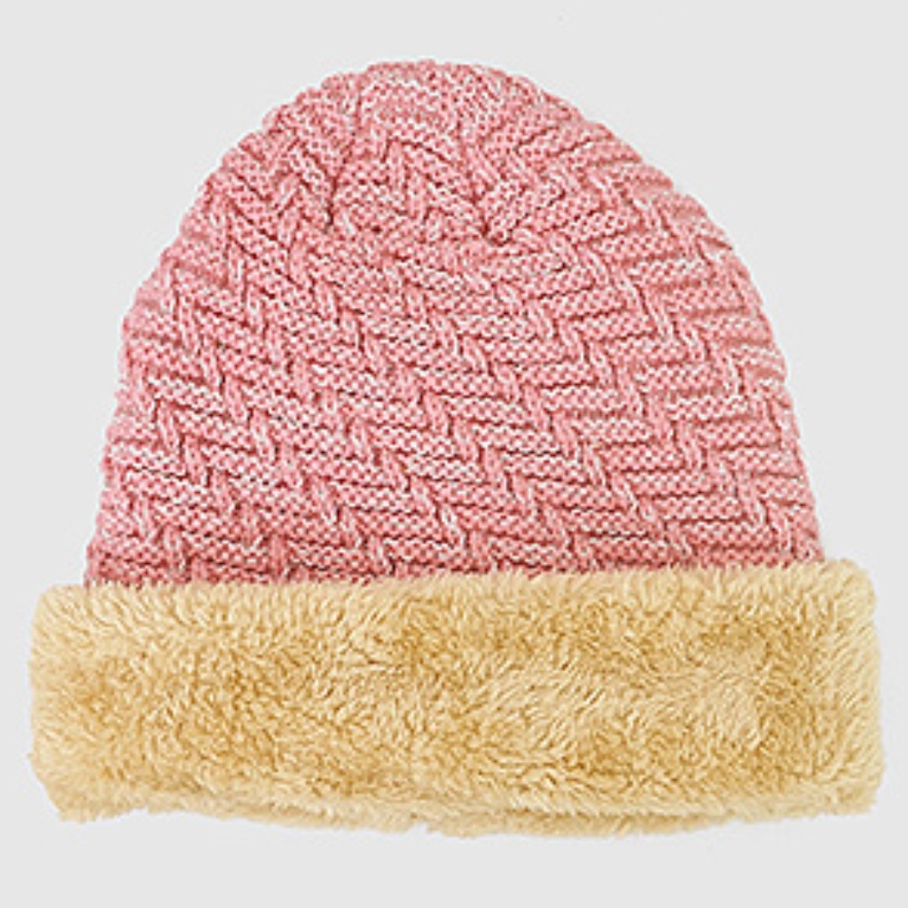 LAST ONE! Insulated Fleece Beanie Knit Hat - Picture 2 of 5